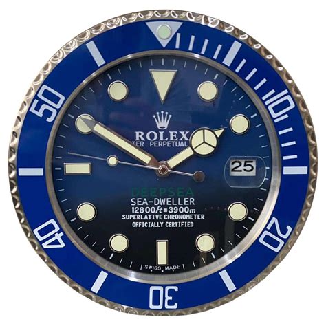 rolex oyster perpetual wall clock